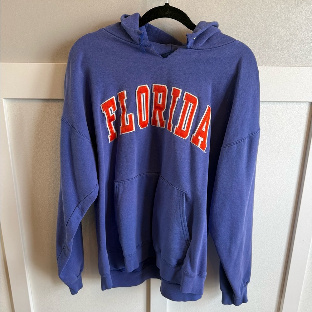 Vintage Florida Gators Faded Hooded Sweatshirt